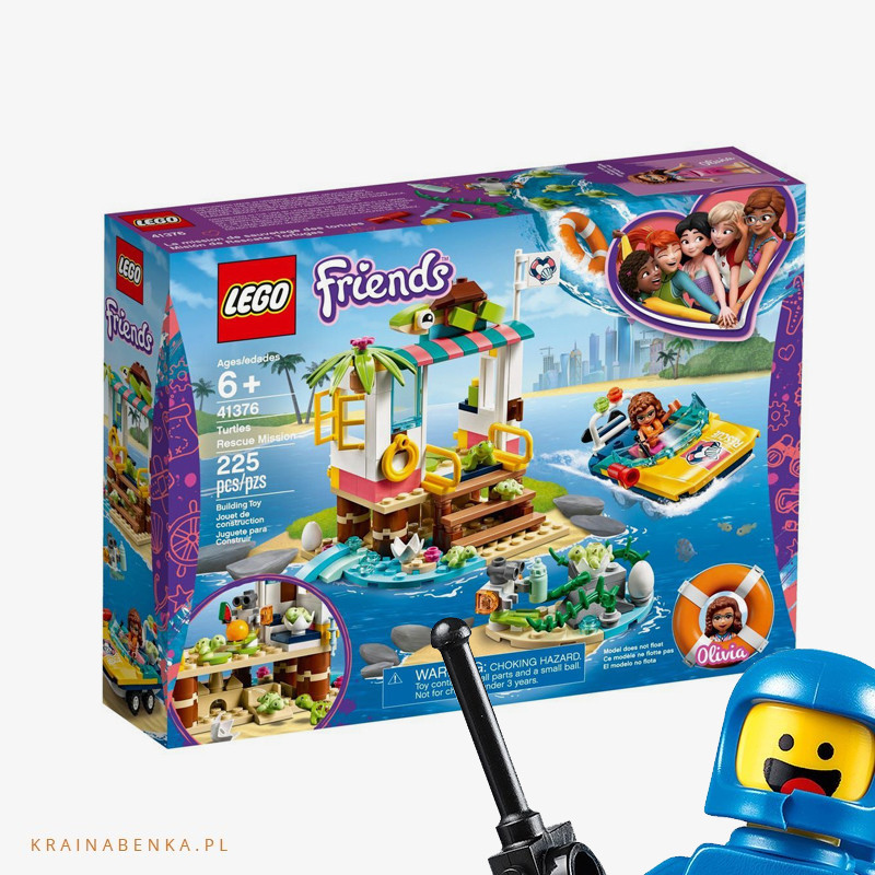 LEGO® 41376 Friends - Na ratunek żółwiom