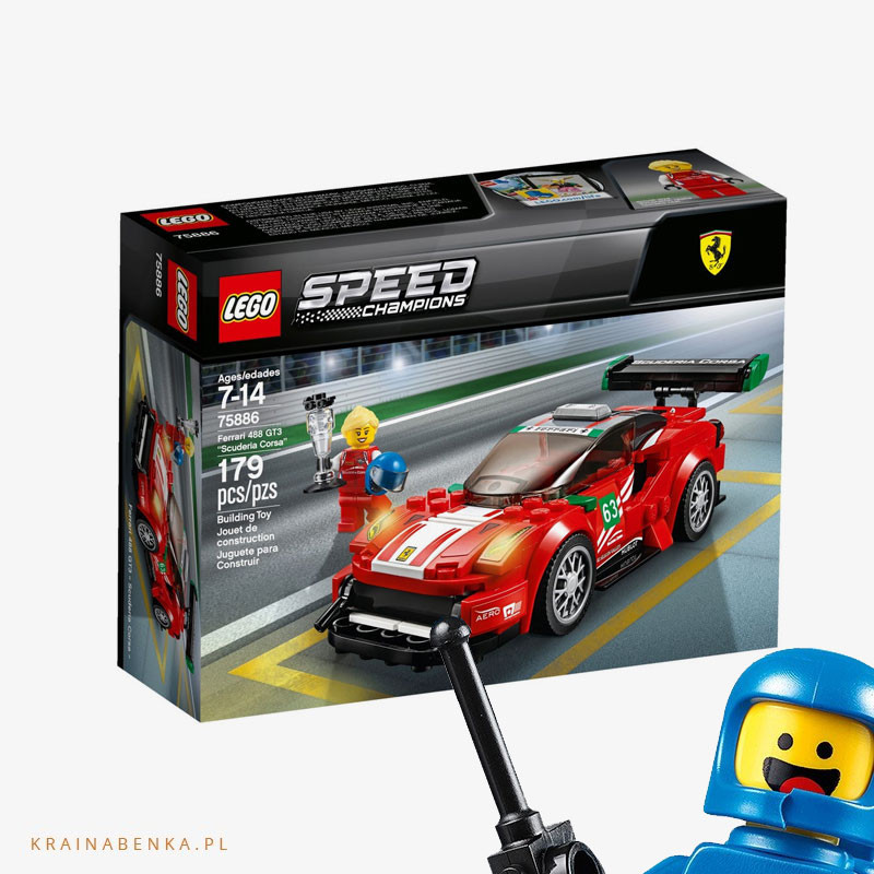 LEGO® 75886 Speed Champions - Ferrari 488 GT3 "Scuderia Corsa"