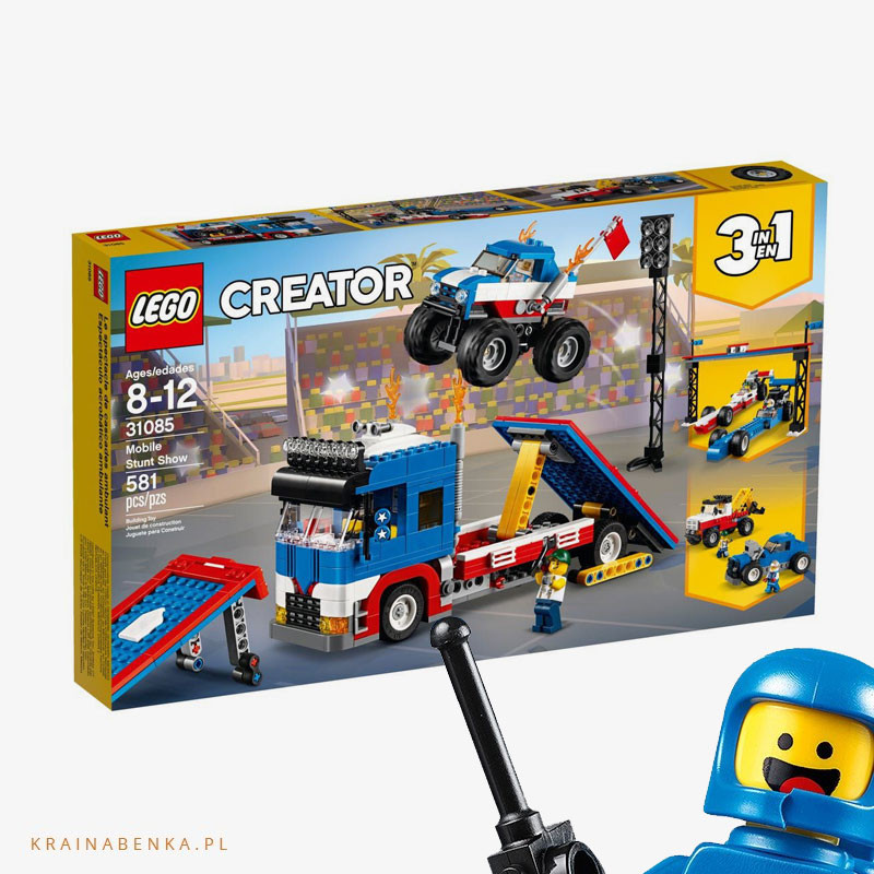 LEGO® 31085 Creator 3w1 - Pokaz kaskaderski