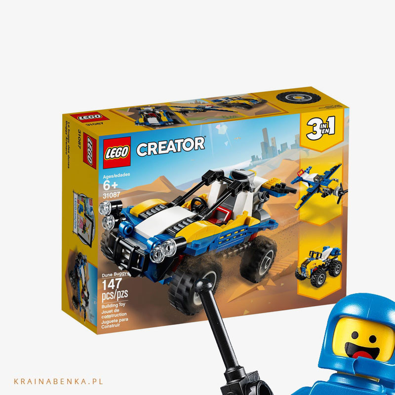 LEGO® 31087 Creator 3w1 - Lekki pojazd terenowy