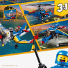 LEGO® 31094 Creator 3w1 - Samolot wyścigowy