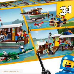 LEGO® 31093 Creator 3w1 - Łódź mieszkalna
