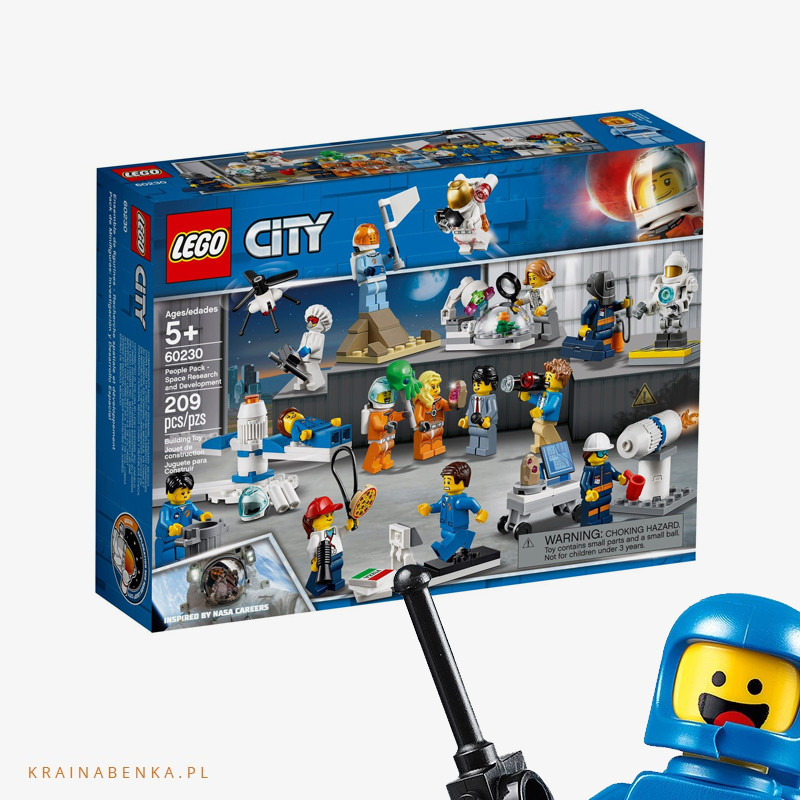 LEGO® 60230 City - Badania kosmiczne - zestaw minifigurek
